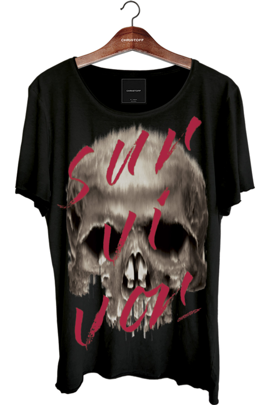 Camiseta Relax - Skull Survivor | CHRISTOFF