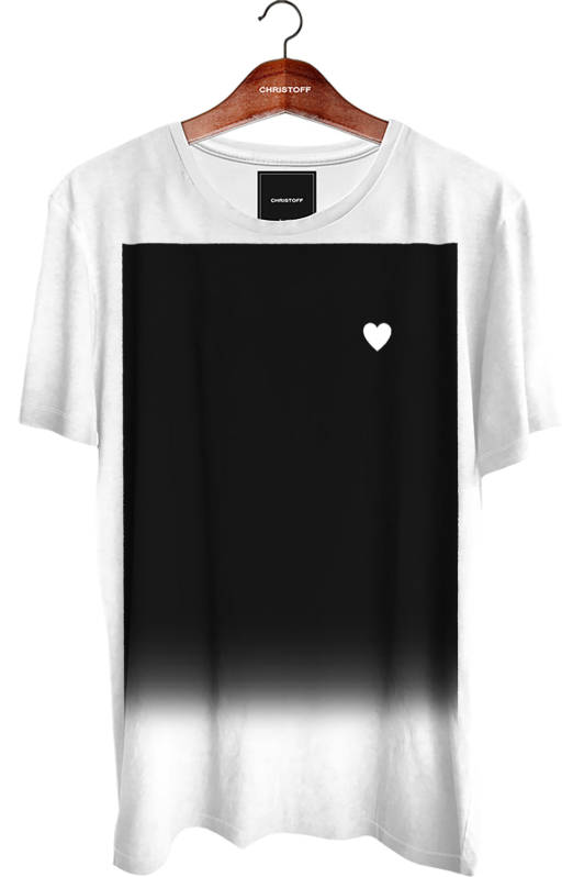 Camiseta Gola Básica - Little Heart | CHRISTOFF