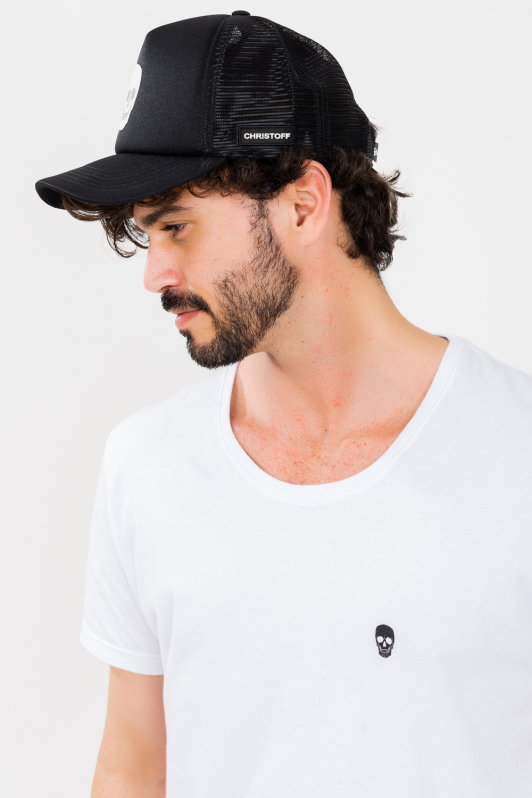 Boné Big Skull - Preto | CHRISTOFF Boné Big Skull - Preto | CHRISTOFF