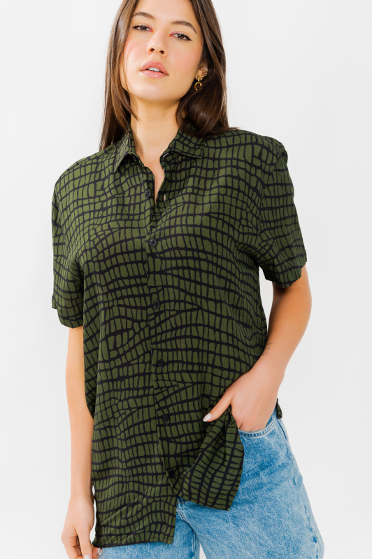 Camisa - Crocodile | CHRISTOFF Camisa - Crocodile | CHRISTOFF