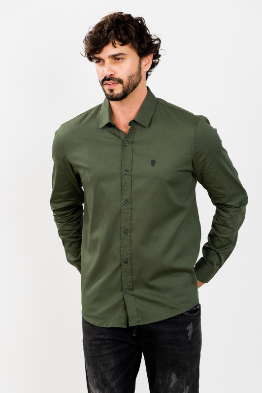 Camisa Classic - Manga Longa Militar | CHRISTOFF