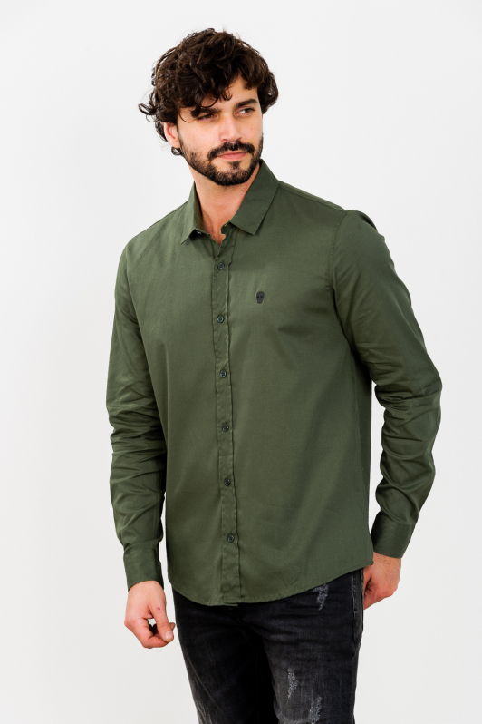 Camisa Classic - Manga Longa Militar | CHRISTOFF