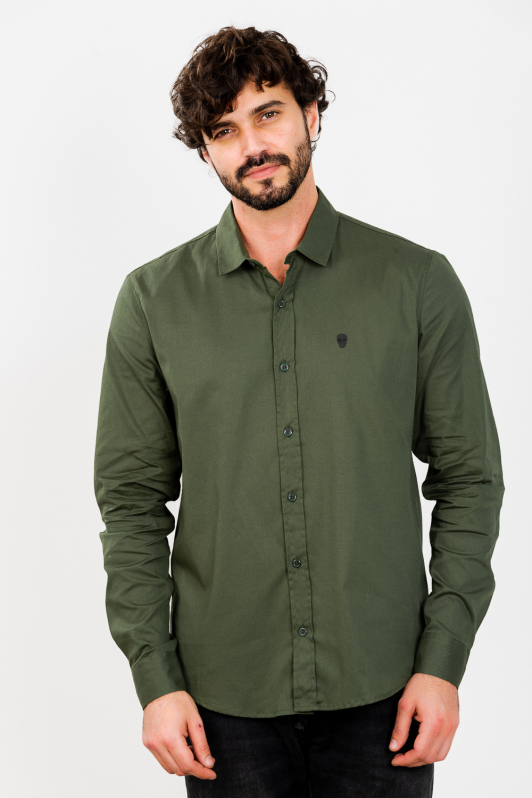 Camisa Classic - Manga Longa Militar | CHRISTOFF