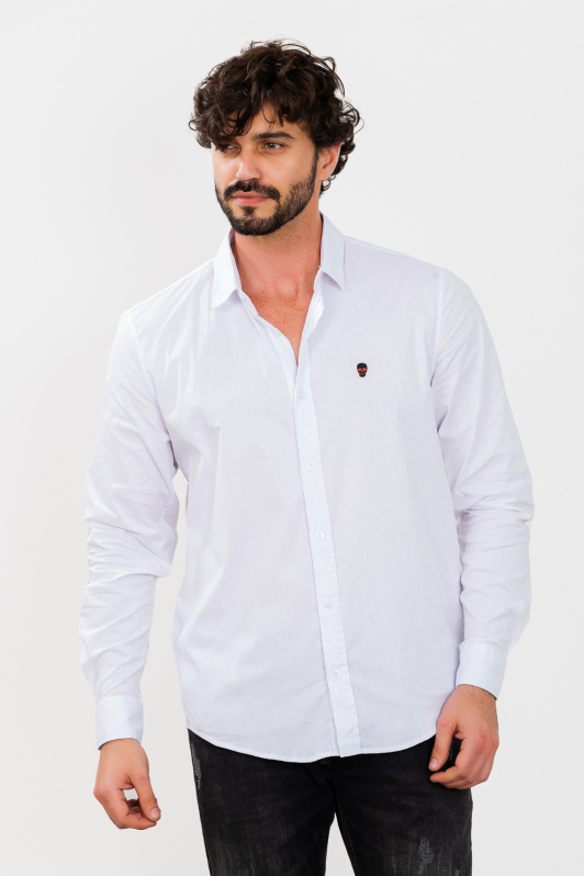 Camisa Classic - Manga Longa White | CHRISTOFF