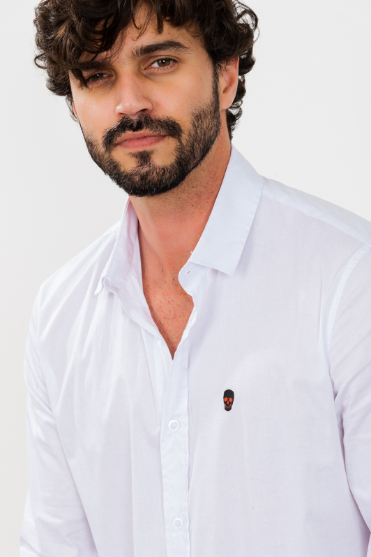 Camisa Classic - Manga Longa White | CHRISTOFF