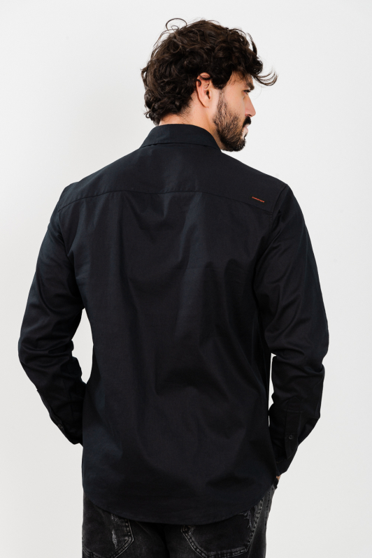 Camisa Classic - Manga Longa Black | CHRISTOFF