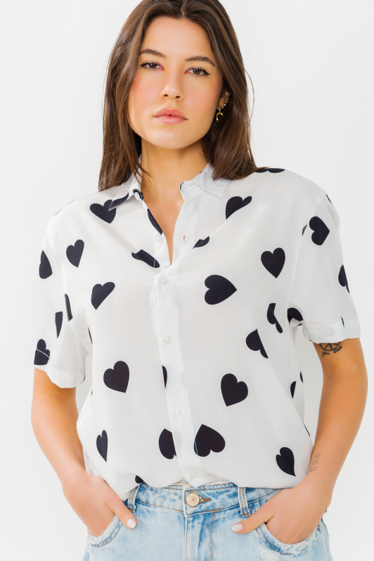 Camisa - Power of Love White | CHRISTOFF