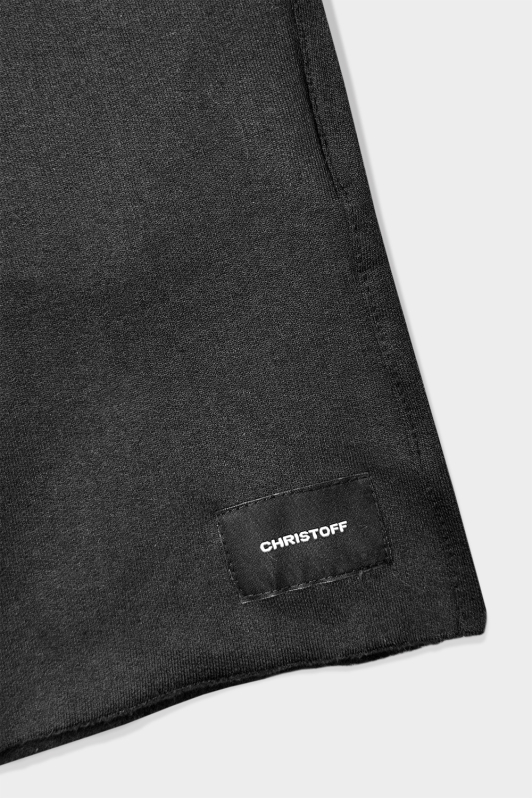 Bermuda Moletom - Black | CHRISTOFF Bermuda Moletom - Black | CHRISTOFF