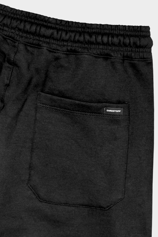 Bermuda Moletom - Black | CHRISTOFF Bermuda Moletom - Black | CHRISTOFF