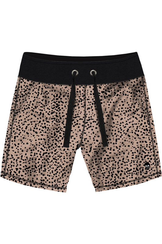 Bermuda Moletom - Black/Nude Points | CHRISTOFF