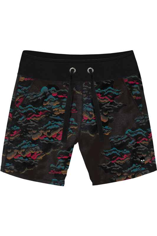 Bermuda Moletom - Neon Clouds | CHRISTOFF