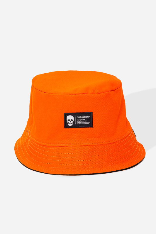 Bucket - Dupla Face Orange/Black | CHRISTOFF Bucket - Dupla Face Orange/Black | CHRISTOFF