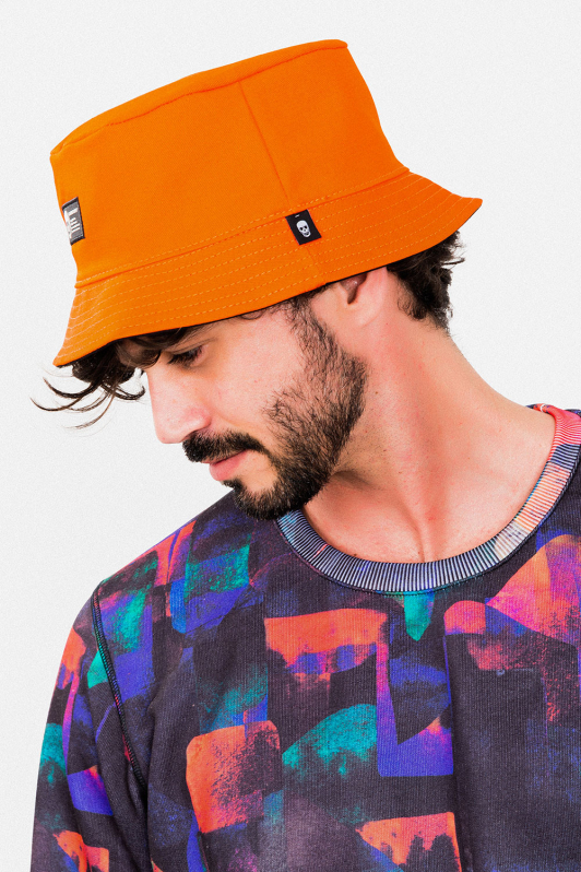 Bucket - Dupla Face Orange/Black | CHRISTOFF Bucket - Dupla Face Orange/Black | CHRISTOFF