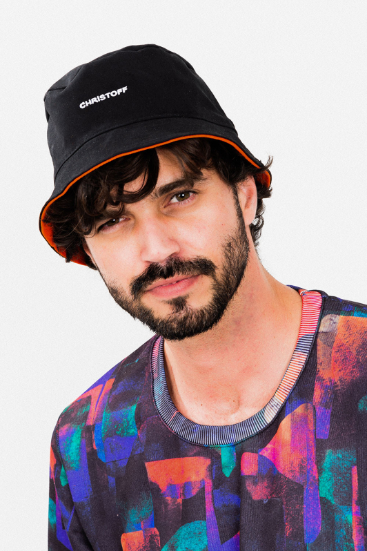 Bucket - Dupla Face Orange/Black | CHRISTOFF Bucket - Dupla Face Orange/Black | CHRISTOFF