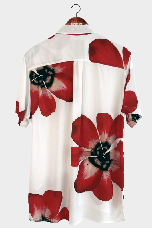 Camisa - Red Garden | CHRISTOFF