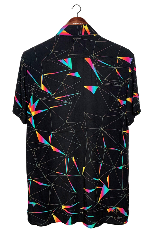 Camisa - Fluor Triangles | CHRISTOFF
