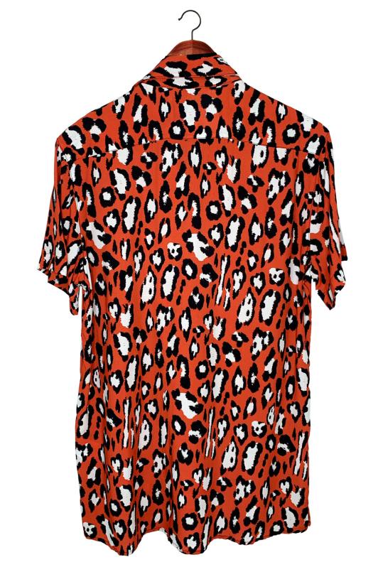 Camisa - Red/White Jaguar | CHRISTOFF