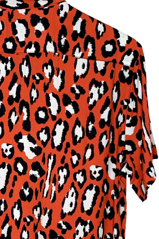 Camisa - Red/White Jaguar | CHRISTOFF