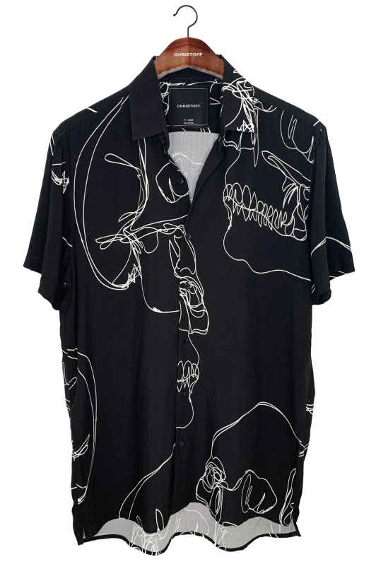 Camisa - Big Skull Lines | CHRISTOFF