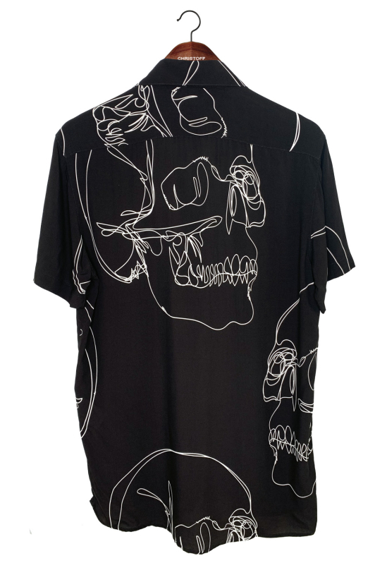 Camisa - Big Skull Lines | CHRISTOFF