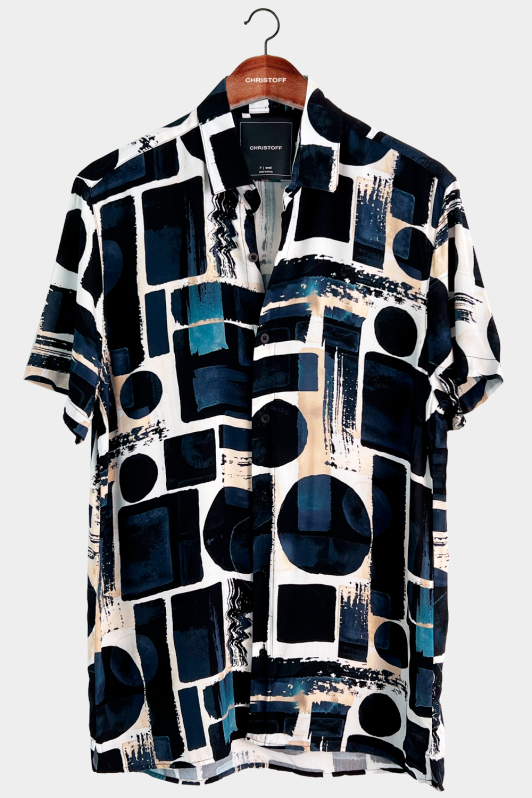 Camisa - Blue Forms | CHRISTOFF Camisa - Blue Forms | CHRISTOFF