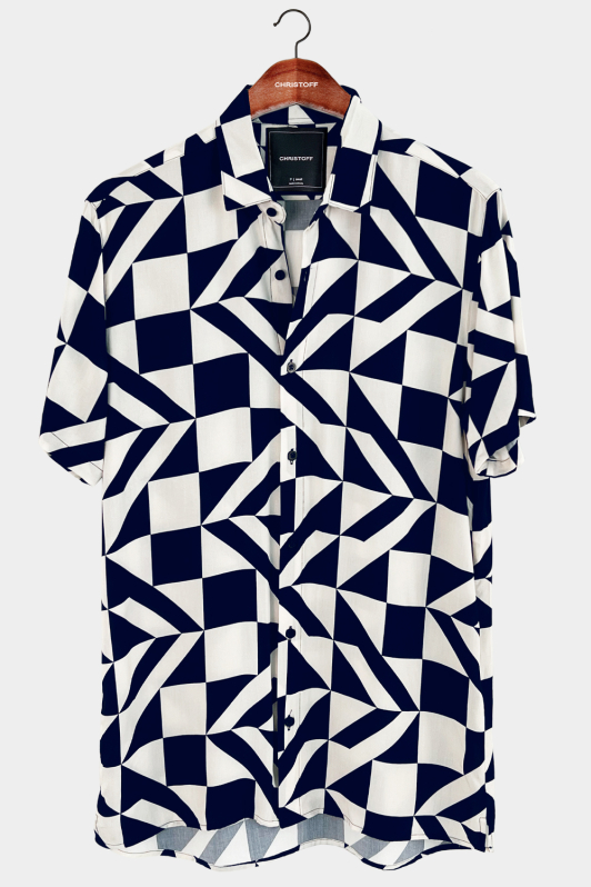 Camisa - Geometric Slices | CHRISTOFF