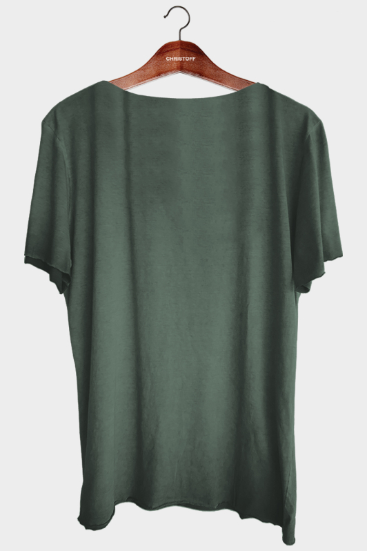 Camiseta Relax - Militar - Skull Black | CHRISTOFF Camiseta Relax - Militar - Skull Black | CHRISTOFF