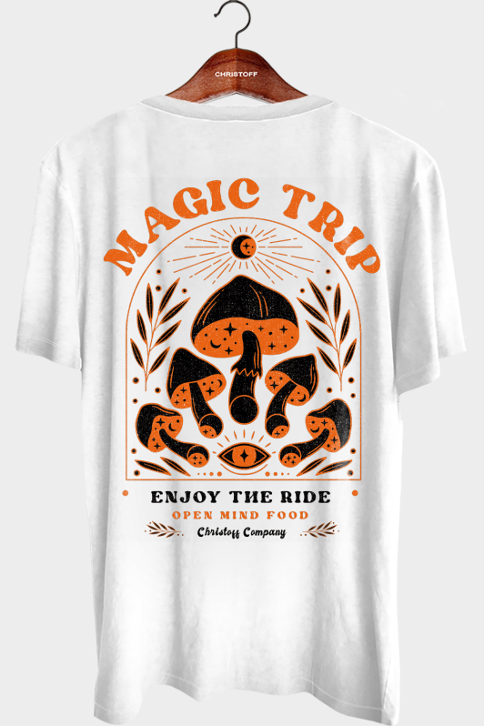 Camiseta Gola Básica - Magic Trip | CHRISTOFF