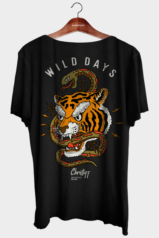 Camiseta Relax - Wild Days | CHRISTOFF