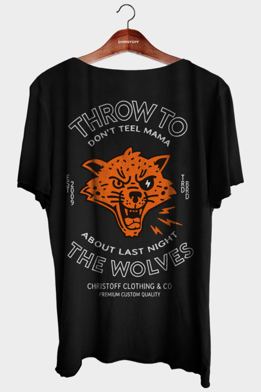 Camiseta Relax - Wolves | CHRISTOFF