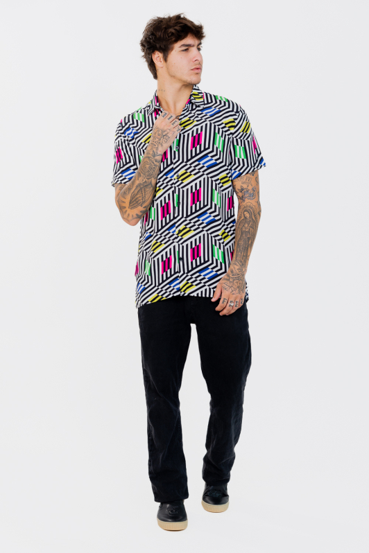 Camisa - Color Cubes | CHRISTOFF