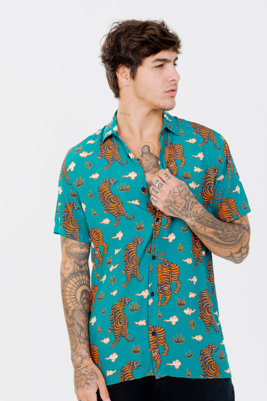 Camisa - Tiger Clouds | CHRISTOFF