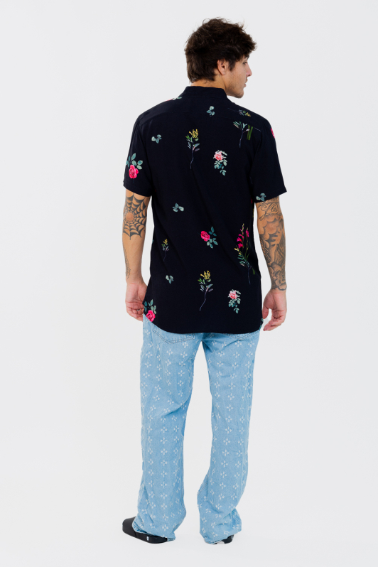 Camisa - Mini Roses | CHRISTOFF