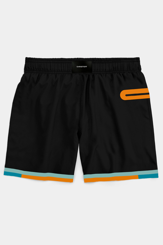 Short Aquaseries - Black / Orange | CHRISTOFF