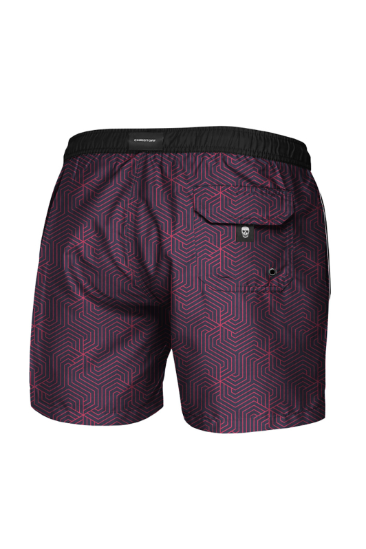 Short - Purple Kaleidoscope  | CHRISTOFF