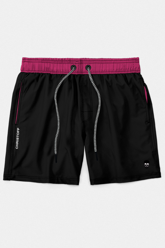 Short High Performance - Bicolor Black | CHRISTOFF