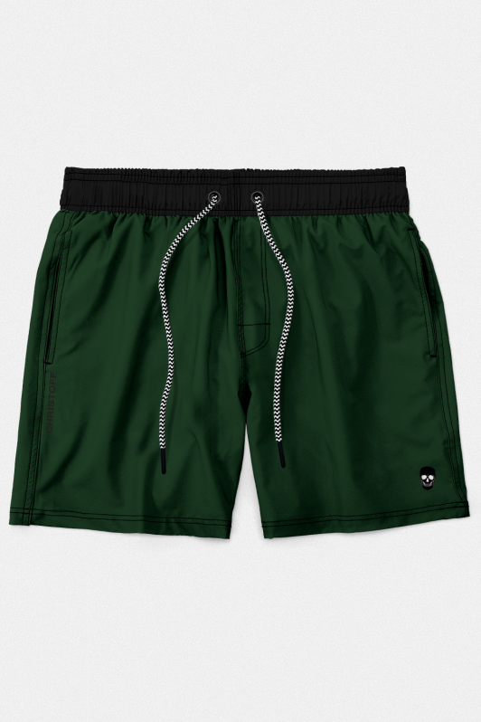 Short High Performance - Bicolor Black/Olive | CHRISTOFF