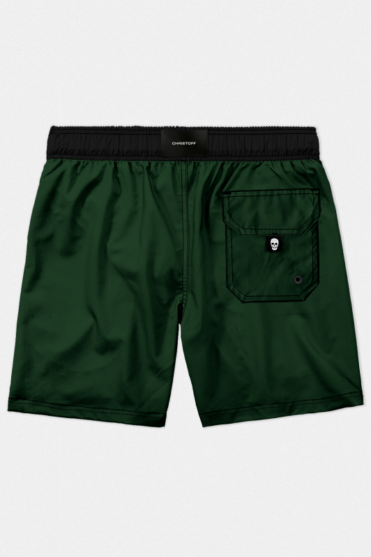 Short High Performance - Bicolor Black/Olive | CHRISTOFF