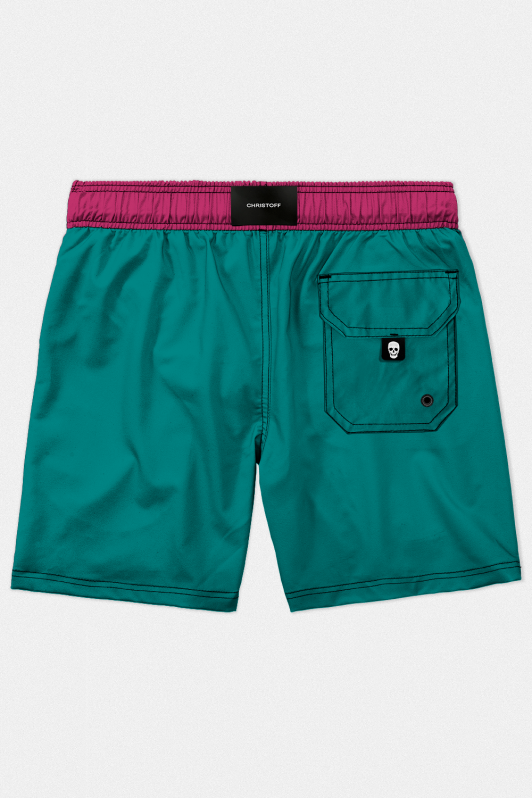 Short High Performance - Bicolor Green | CHRISTOFF