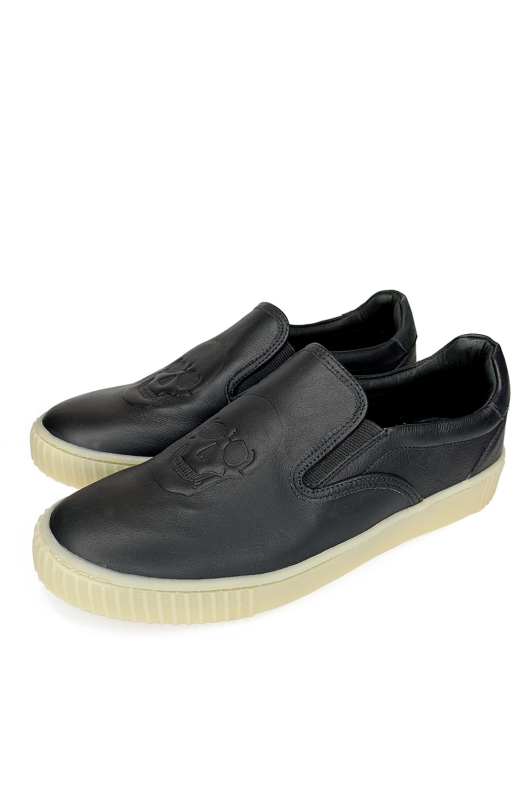 Tenis slip on caveira store