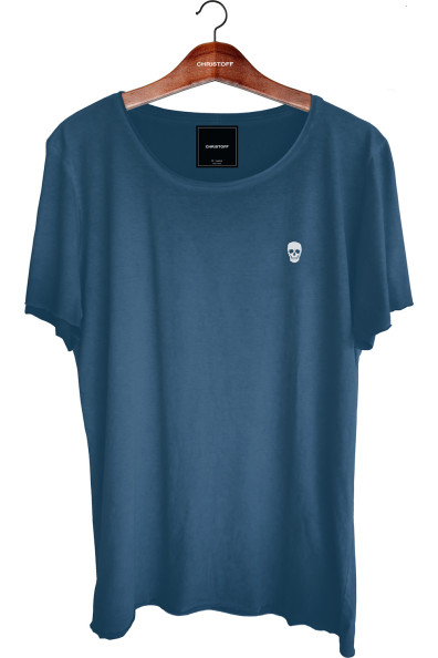 Camiseta Relax - Blue Stone / Skull White  | CHRISTOFF