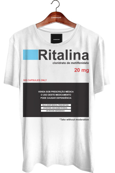 Camiseta Gola Básica - Ritalina