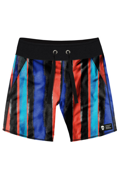 Bermuda Moletom - Grunge Stripes | CHRISTOFF
