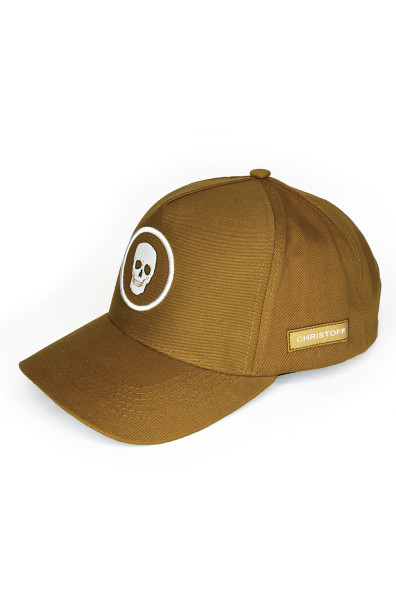Boné Skull Sarja - Camelo | CHRISTOFF 
