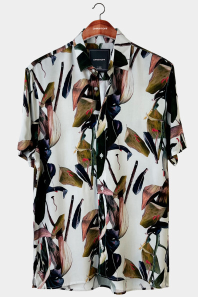 Camisa - Pin Flowers | CHRISTOFF