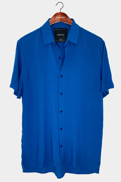 Camisa - Solid Blue | CHRISTOFF