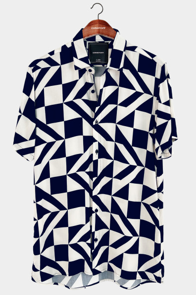 Camisa - Geometric Slices | CHRISTOFF