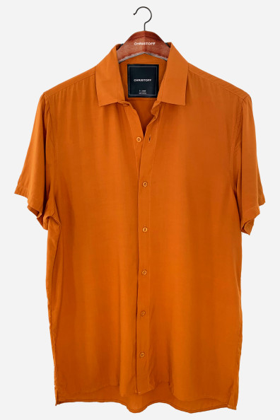Camisa - Solid Camel | CHRISTOFF