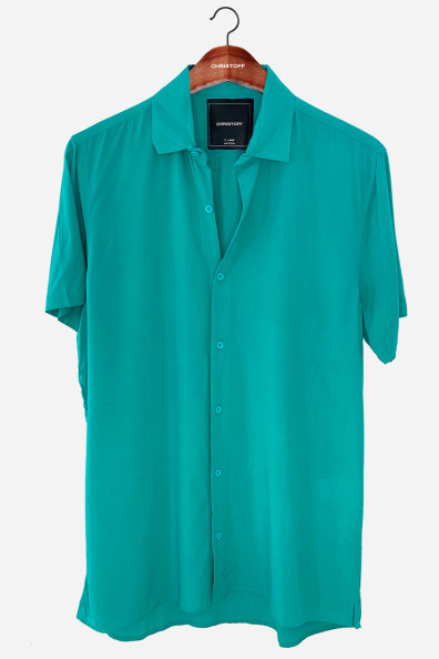 Camisa - Solid Esmerald | CHRISTOFF
