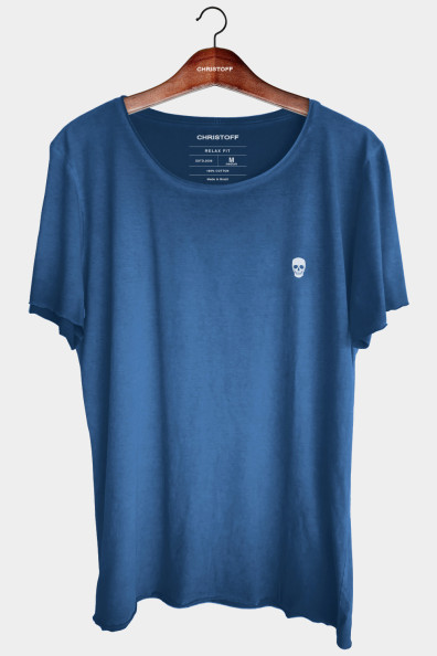 Camiseta Relax - Deep Sea Skull White | CHRISTOFF